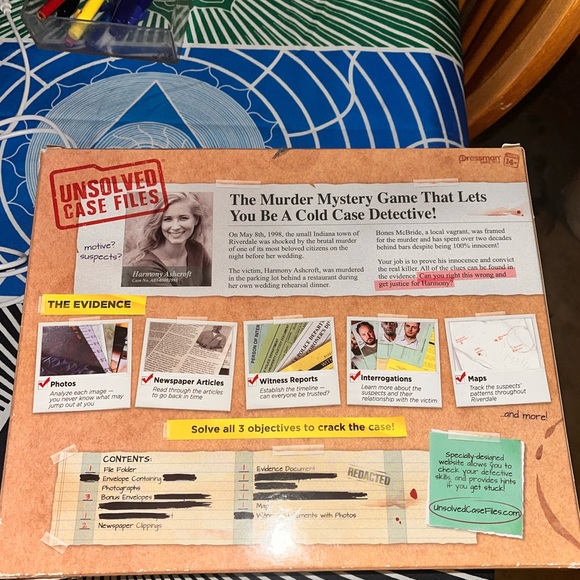 Game you can play solo or W/ppl (TAKES HOURS TOO SOLVE) GREAT FOR BONDING TIME - Picture 3 of 17